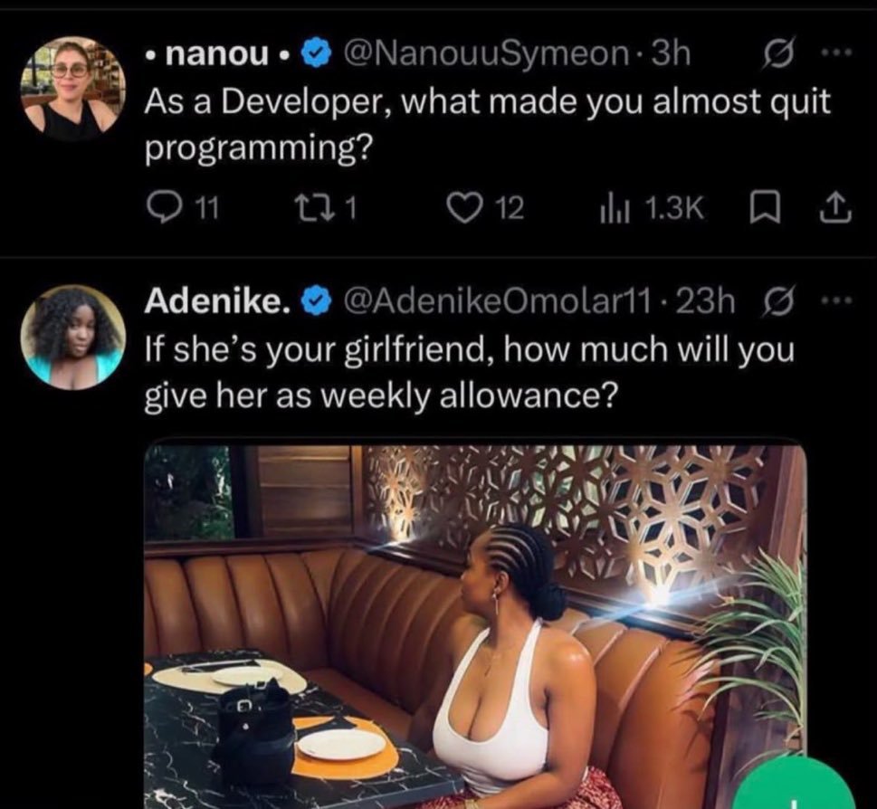 fidexcode's tweet photo. The same age, the same gender. Different mentality. https://t.co/akUKnlQo1D