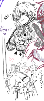 Tokmi_SSR's tweet photo. 妖怪突撃隣の絵に描画ニキ https://t.co/1vZ0UE47be