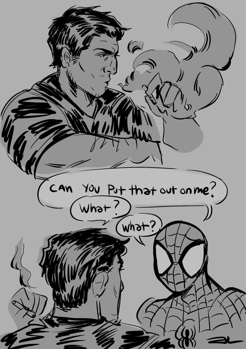 antibacteri_al's tweet photo. my brother just another me #spideycastle #peterfrank https://t.co/A66alW5mxX