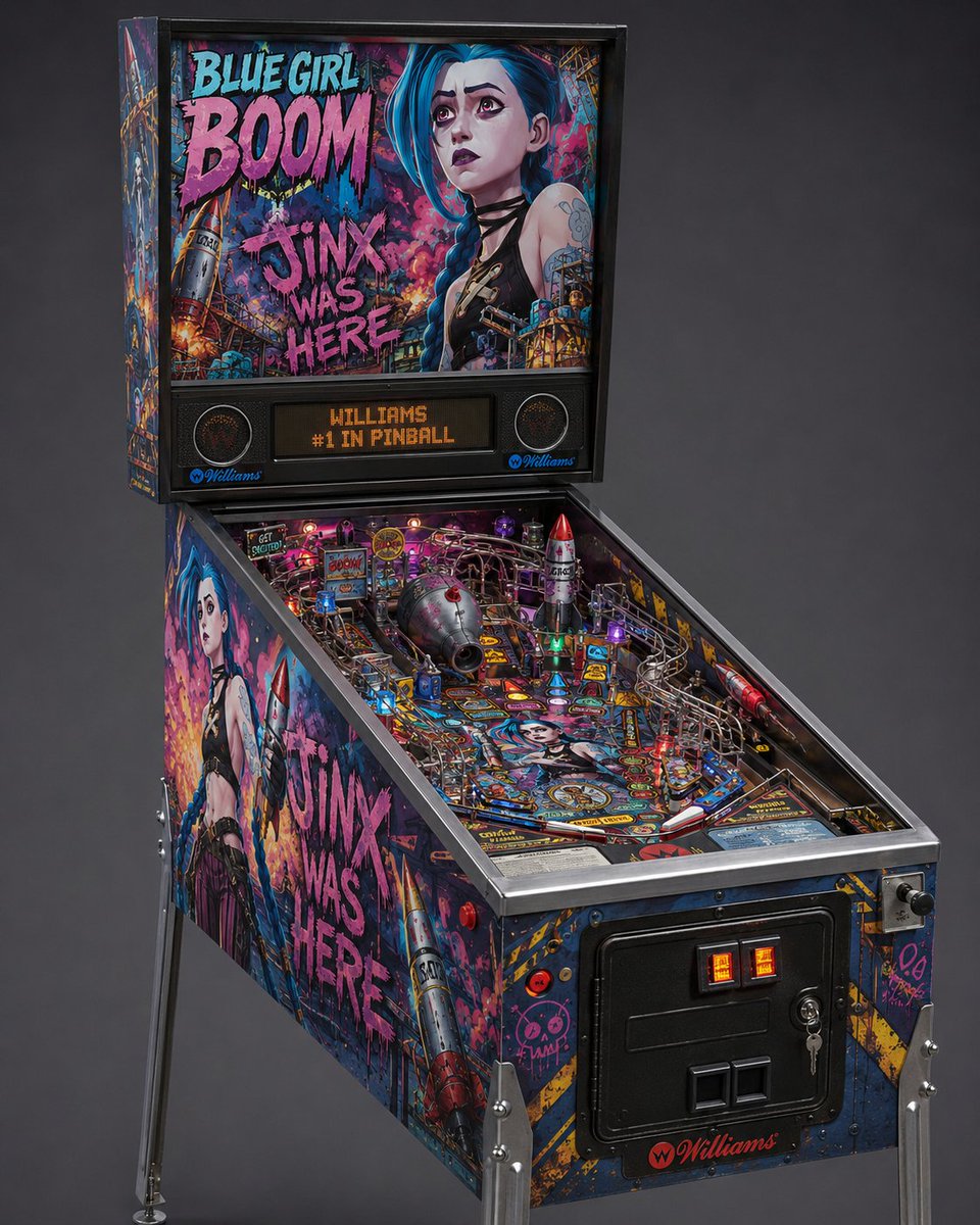 Nemspy's tweet photo. Anyone else spend far too much on these back in the day?
Which was your favourite?
PS - I know there are some tattoo issues a braid issue if you really zoom in. Too out of it to do anything about it with this very busy image. :)
#jinx #arcane #williams #pinball #silverball https://t.co/2UrU3Yw7Xn
