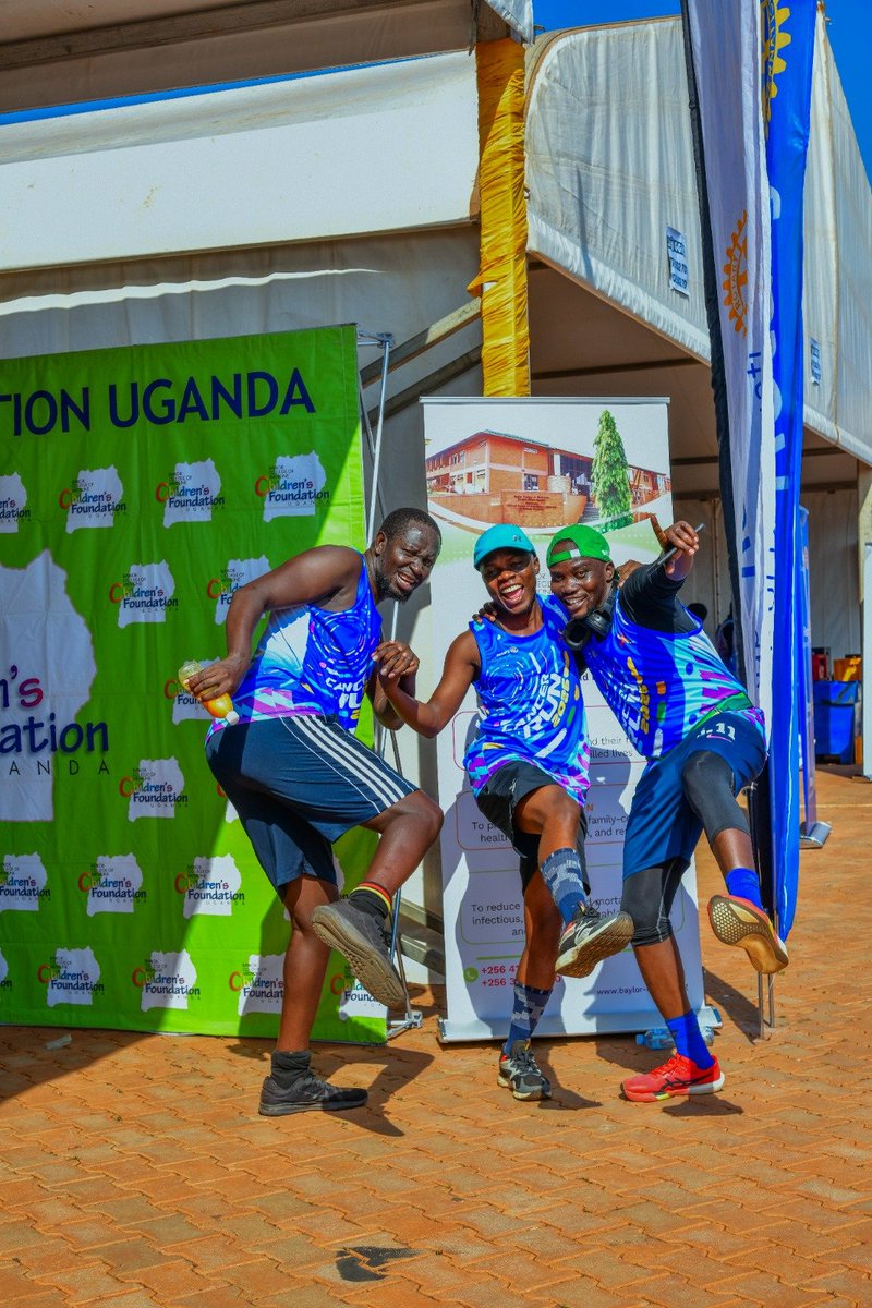 bayloruganda's tweet photo. WE RUN WITH PURPOSE. 
@bayloruganda showed up at the #CancerRunUg26 to stand together in the fight against cancer and reaffirm our commitment to promoting health and saving lives.
A big thank you to @RCkasangati for warmly welcoming us and hosting us in their tent. https://t.co/N6eNXrjJBV