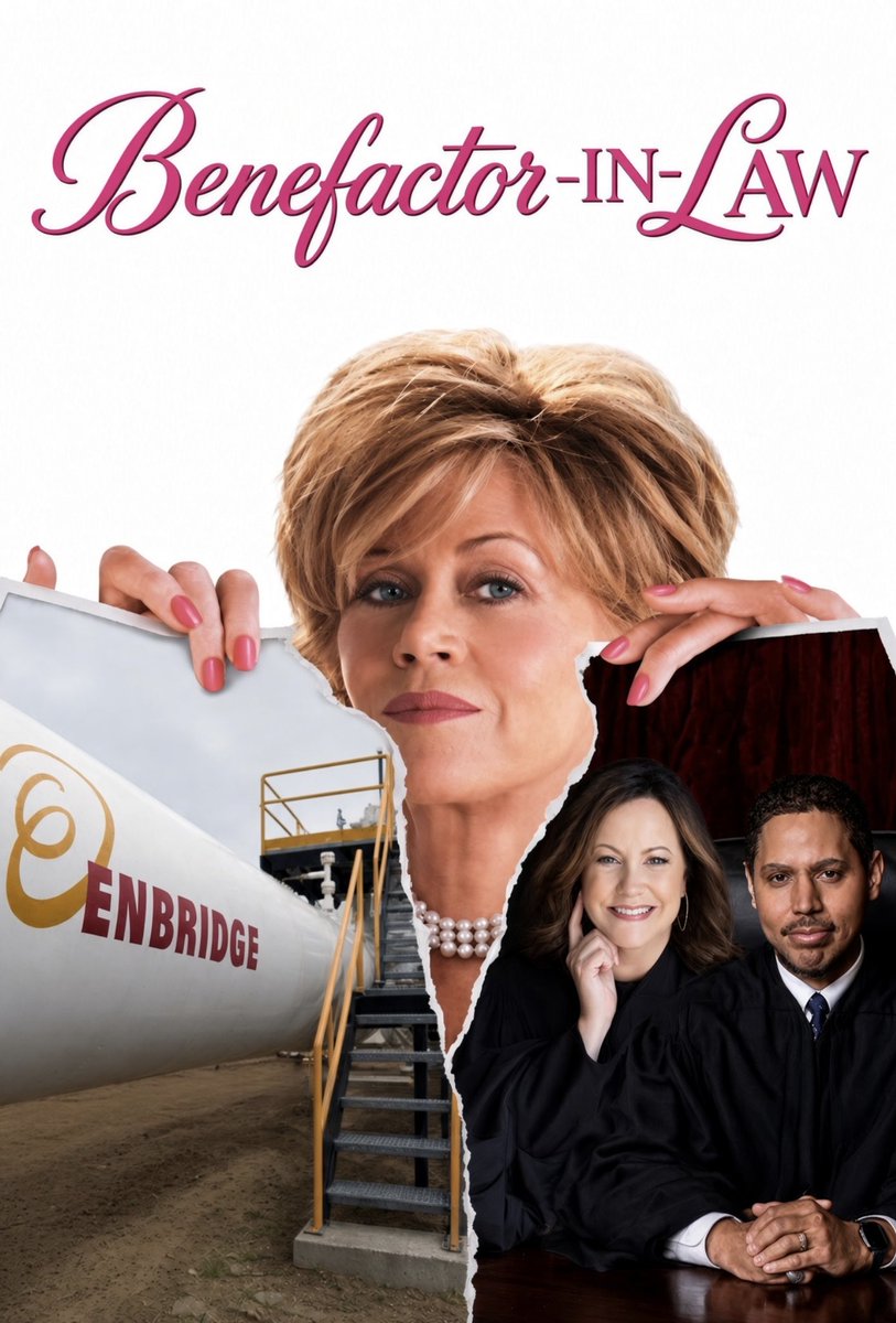 PatriotPostGirl's tweet photo. Jane Fonda’s anti-fossil-fuel PAC gave $5K each to Michigan Supreme Court Justices Megan Cavanagh and Noah Hood, who are both up for re-election, and six weeks later they both voted to kill Enbridge’s Line 5 approval in a 6-1 decision. Nothing to see here, folks—just a bought and paid for ruling.