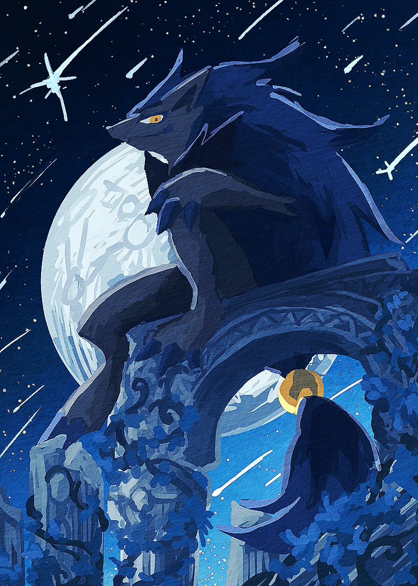 7_phi_3's tweet photo. 月とポケモン🌙 https://t.co/URrKcxZNeE