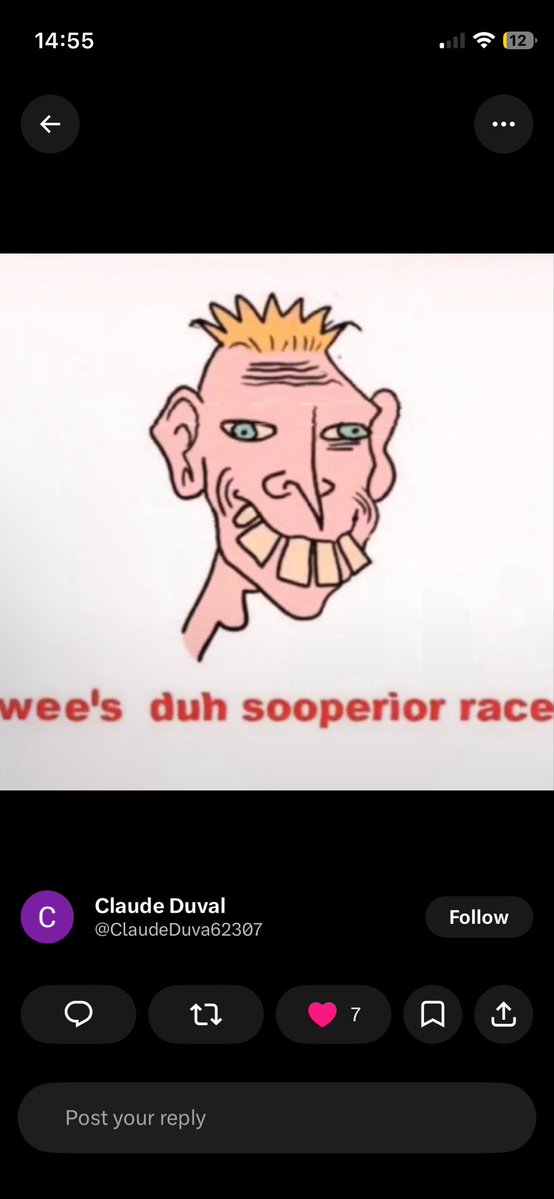 motionmanscott's tweet photo. @Hubba60 @TheBlckShadow Ncaaaw white boi hurt we wuz da superior race and shieeett https://t.co/I2odEBmTVA