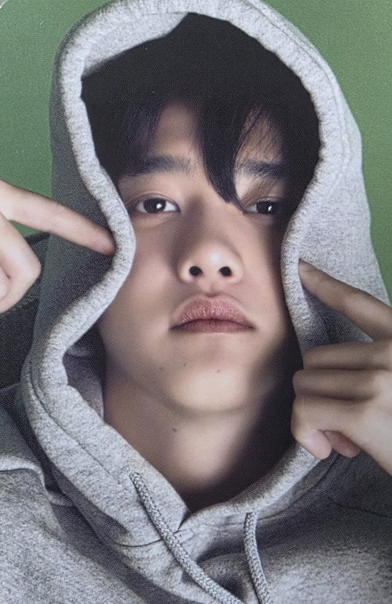 purpledoh's tweet photo. 도경수 후드포카 
랜덤깡 개망인사람은 저거 도저히 살수가없음💦 https://t.co/amvYGOCgJC