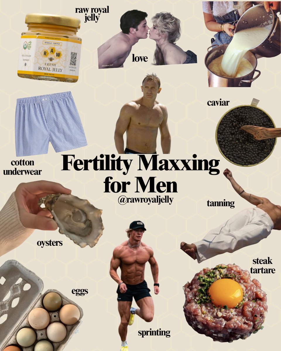MagnusVigso's tweet photo. Fertility maxxing for him and her https://t.co/UcVHjd0xyu