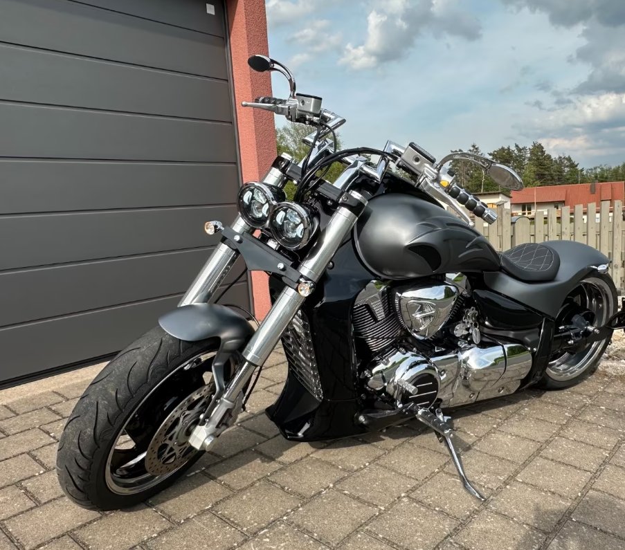 morte_forte's tweet photo. Suzuki Intruder M/VZR 1800 Thunder Penzl Airride https://t.co/mjOctybUyM