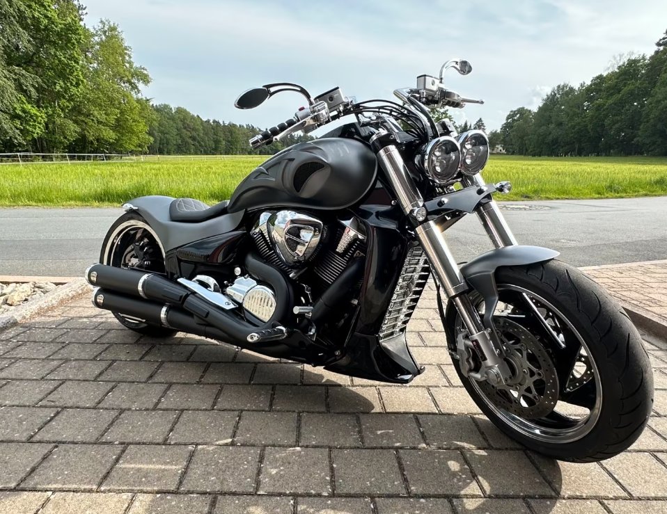 morte_forte's tweet photo. Suzuki Intruder M/VZR 1800 Thunder Penzl Airride https://t.co/mjOctybUyM