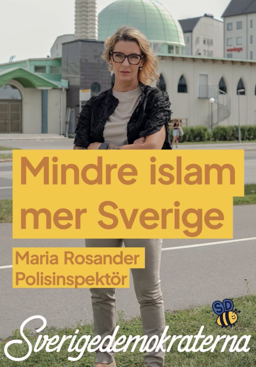 mariarosandersd's tweet photo. Valet är ditt! 
Rösta på mig i Uppsala!

Fokus på skola, vård o omsorg. Kriminella ska sitta inlåsta! Uppsala ska bli den stad jag växte upp i - då behövs @sdriks! 
Sossarnas integrationsprojekt i äldreomsorgen måste stoppas. Ordning o reda i skolan med mer resurser och stärkt elevhälsa.
Värna och stärk landsbygden! 

Nu tar vi tillbaka kontrollen och ökar tryggheten! Mer Sverige och mindre islam. 🇸🇪
