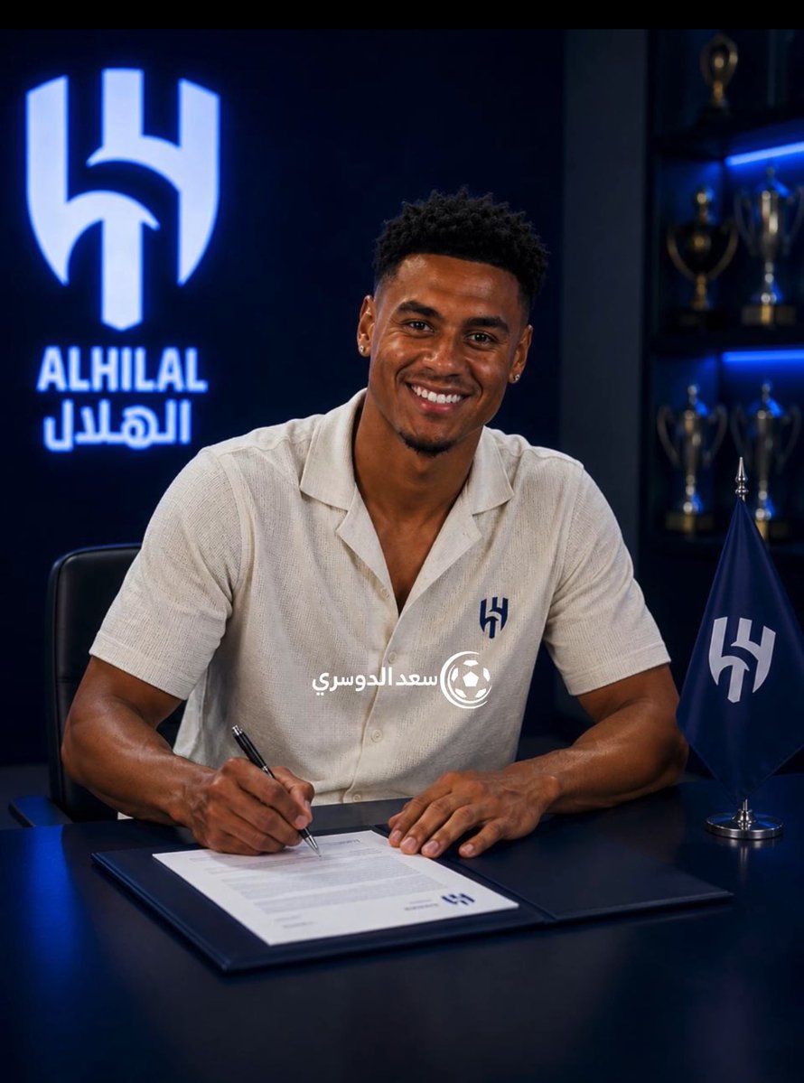 HFC_20sd's tweet photo. رسميًا :

وايتكنز هلالي وتم توقيع العقود بعد وصول موافقة استون فيلا 👏🏻💙 https://t.co/6ljeuI5ZD6