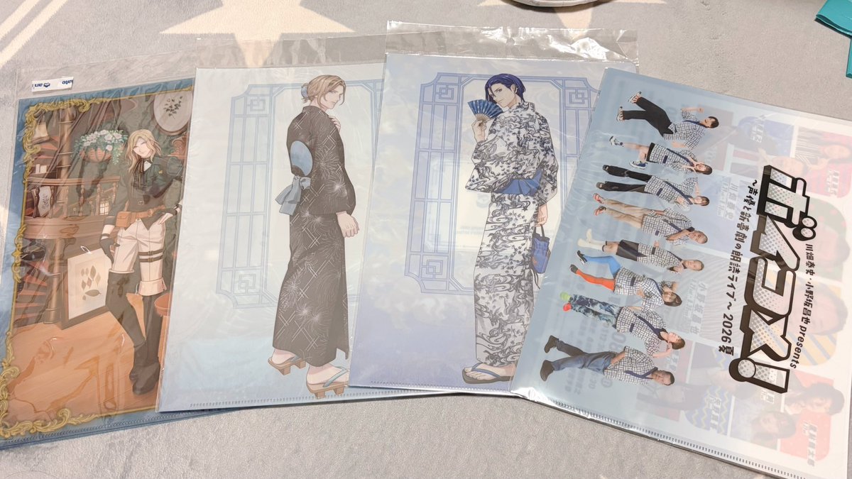 dice_shiitake's tweet photo. クリアファイル大好き界隈の私がこの3日間で手に入れたファイル https://t.co/Vb3Fp2EuPy