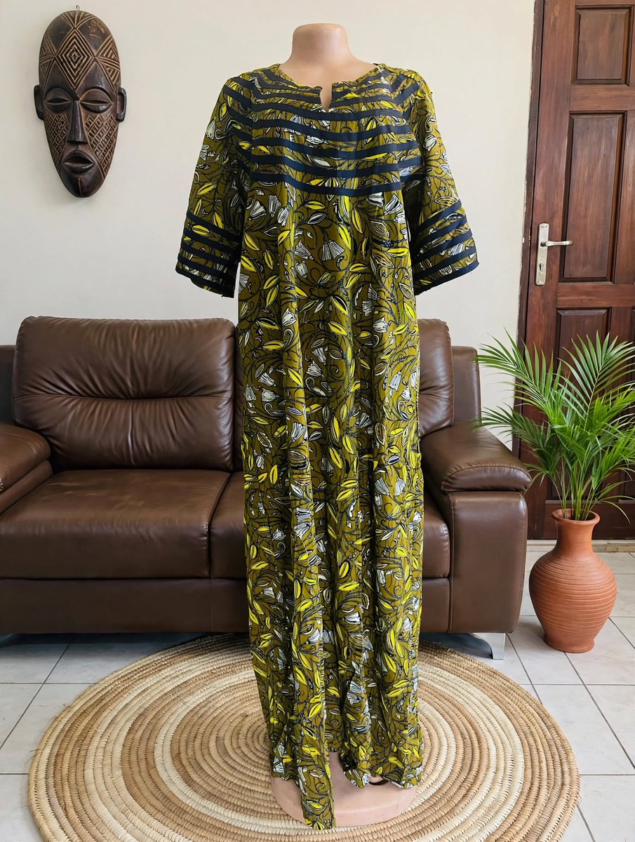 slemancollect's tweet photo. OLIVE GREEN LEAF KAFTAN
Fresh & Unique! Olive leaf print with black stripe - you no go see am for Yaba market. Classy and mature. Mummy approved!
#SlemanCollectionz #AnkaraStylesNigeria #LagosFashionVendor #AnkaraVendorInLagos #NaijaFashion
Exact as seen | DM to order https://t.co/W4x0yjlqLi