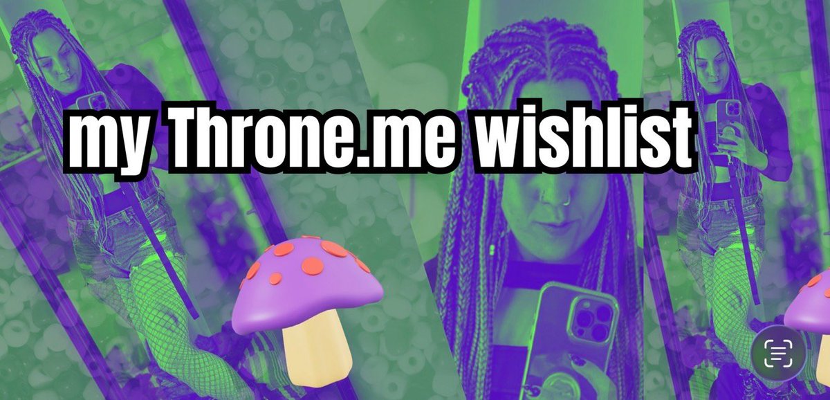 WickedRaveBrat's tweet photo. Did you know I have a Throne Wishlist <3
"Get noticed by me" 🤭 https://t.co/LySauE56Ds https://t.co/4htVz03PTZ