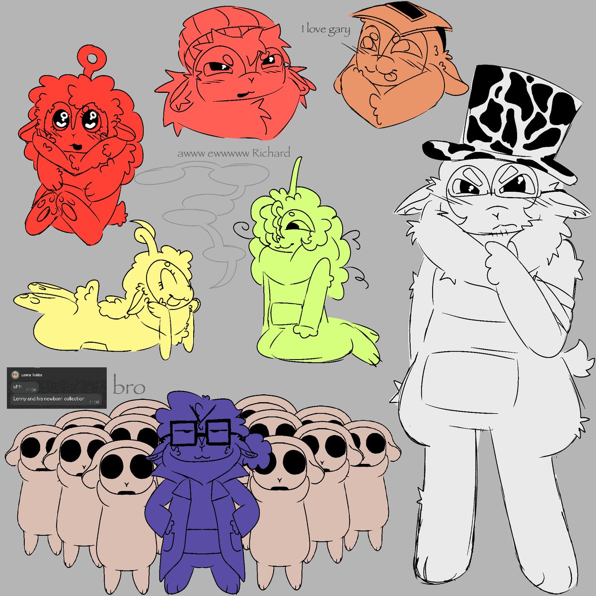 redgoonr67's tweet photo. Ugly doodles from like a week ago #slendytubbies https://t.co/yNB5GmL6zK