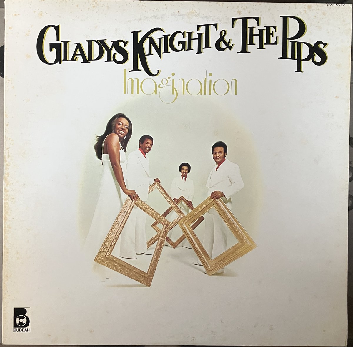 metaljpn's tweet photo. Gladys Knight &amp; The Pips - Imagination (1973)
日本盤プロモ、Motownで冷遇気味であったところに、高待遇で口説き落としたBuddadレコードでの1枚目。なるほど高待遇と言えるJim Weatherly等超優秀なソングライター配しての素晴らしい曲が並ぶ1枚。
#Discogs https://t.co/3orSC3MAxK
