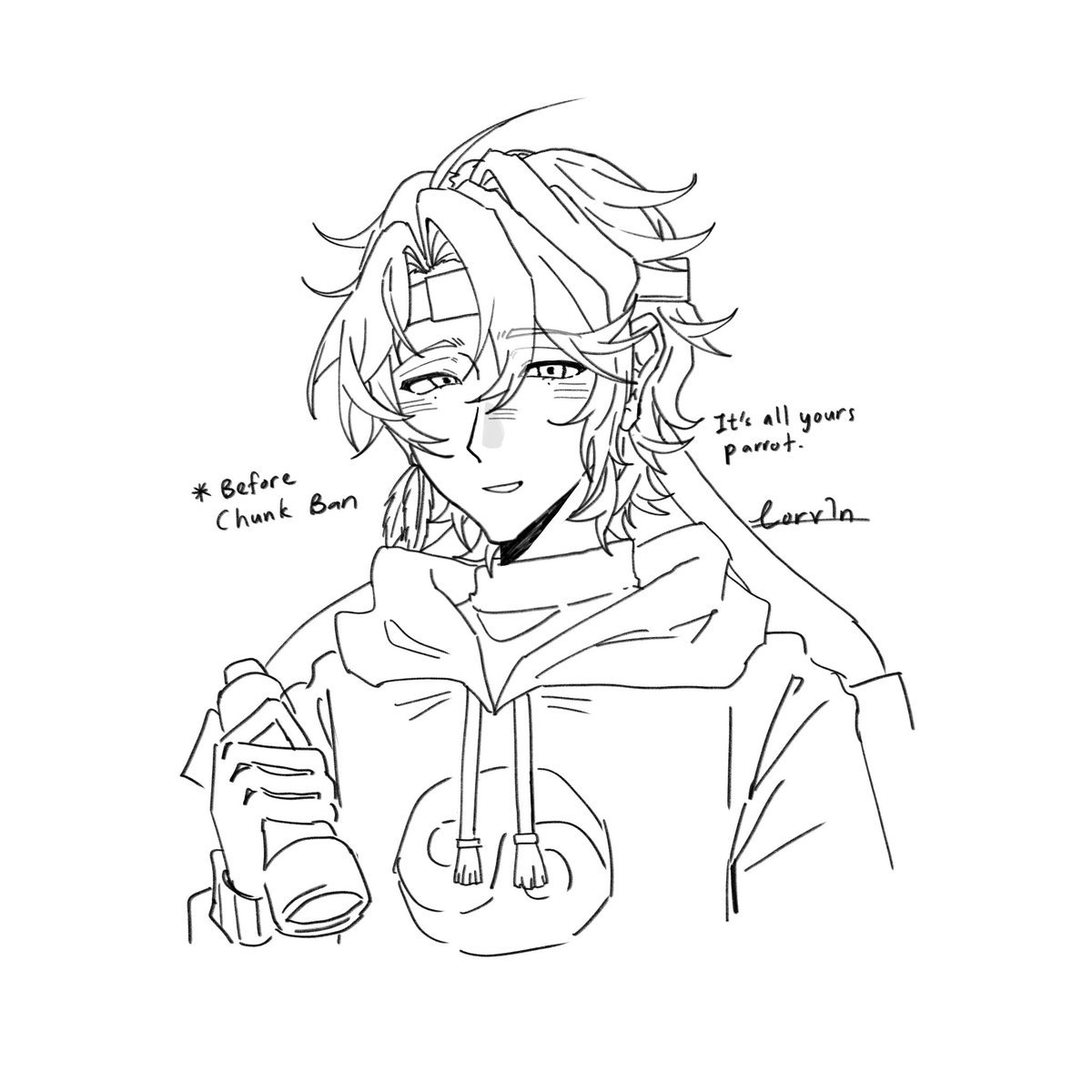Corv1n_EXE's tweet photo. #wifies #wifiesfanart 
It’s all yours, parrot. https://t.co/Gt6yD2MpUr