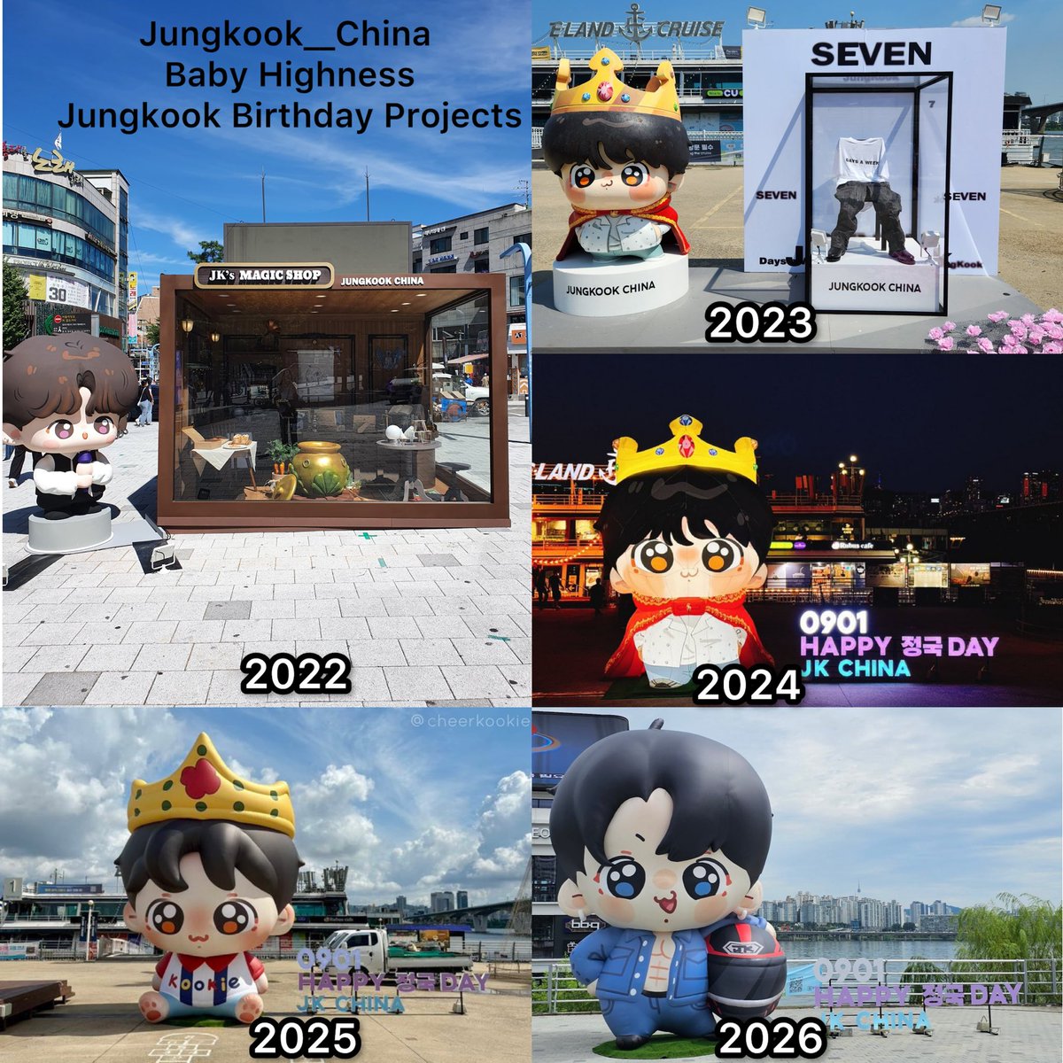 cheerkookie's tweet photo. Baby Highness🤏 keeps growing bigger and sassier each year 😭💗

#JUNGKOOK #정국
#HAPPYJKDAY26 https://t.co/ZDNy3J3ocD