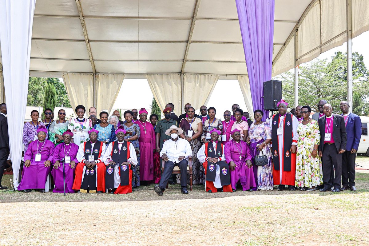 KagutaMuseveni's tweet photo. The Revival played an important role in transforming Ankole, helping our people move away from alcoholism, tobacco, adultery, dishonesty and superstition, while promoting education, hygiene and family values. I was pleased to see the Church continuing to contribute to socio-economic transformation, including through coffee growing and environmental protection.

I will also take up the proposal to construct a Revival Museum. We should preserve this history because it is part of our contribution to the civilisation of our people and to humanity.