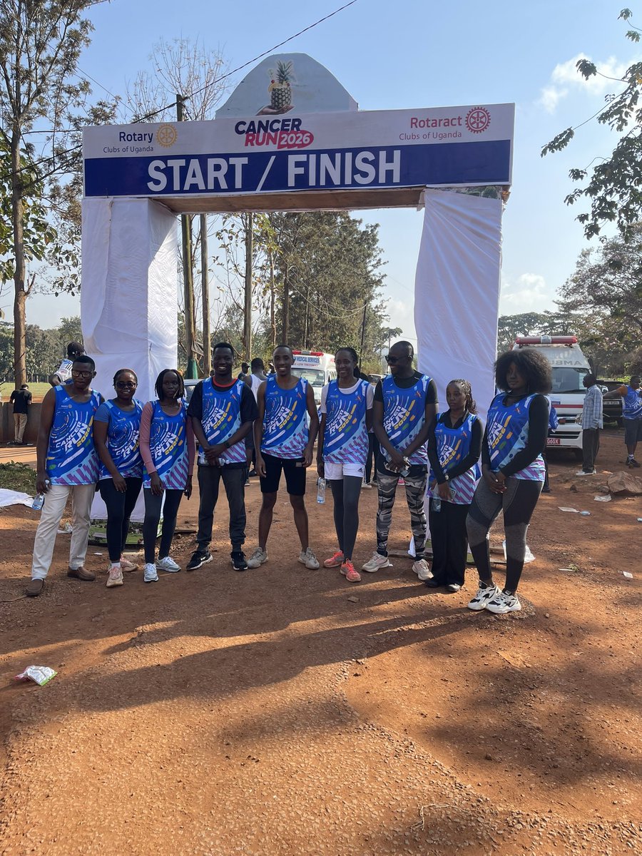 WeRunJinja's tweet photo. This morning the We Run Jinja crew laced up at Health First Gym for the Rotary Cancer Run.
Not just kilometres. Purpose. Community. Hope.
Proud of everyone who showed up in Jinja. Let’s keep running for a reason.
#CancerRunUg26 #GgwangaMujje 
@VictoriaNileRct @UgRotaryCancerP https://t.co/Simi70EwRf