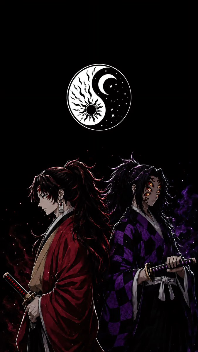 abram_ars's tweet photo. Yoriiichi &amp; Kokushibo wallpaper 4k 🔥🔥 https://t.co/ADeBpSXmW4
