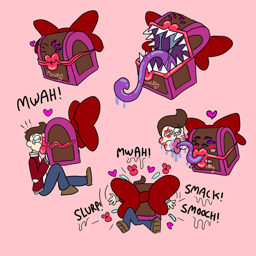 oindegrat's tweet photo. Mimickey the Mimic! https://t.co/7GMf9NVF9D