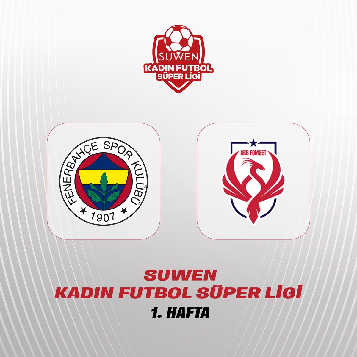 TFF_Org's tweet photo. 🏆 Suwen Kadın Futbol Süper Ligi | 1. Hafta

🆚 17.00 | Fenerbahçe - Ankara Büyükşehir Belediyesi Fomget Spor Kulübü 

🔗 Canlı Yayın: https://t.co/ZObJ5DU0Og https://t.co/NiRs2BJhEb