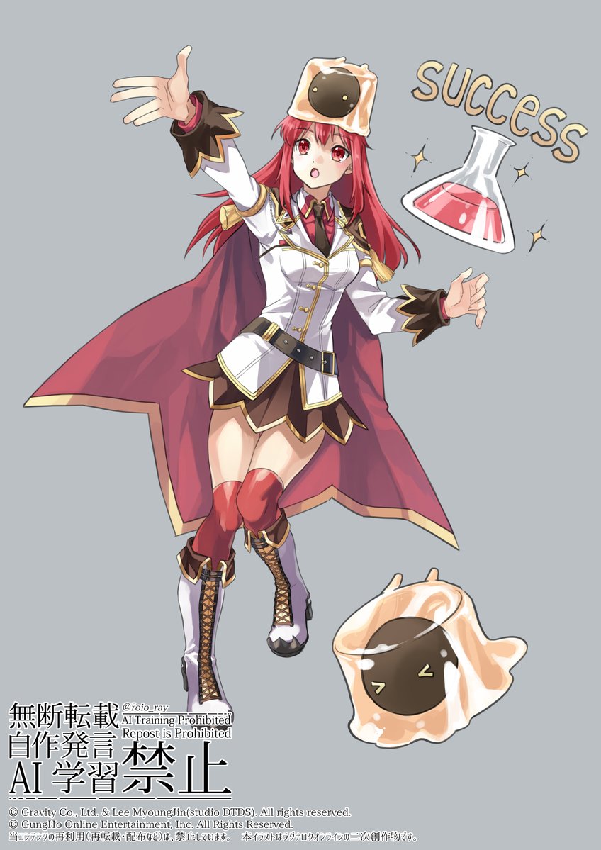 roio_ray's tweet photo. お友達のセカコスジェネ娘ちゃんを描きました！
時々製薬のお手伝いもしています。

#ROお絵描き #ラグナロクオンライン https://t.co/0kshRR4GOE