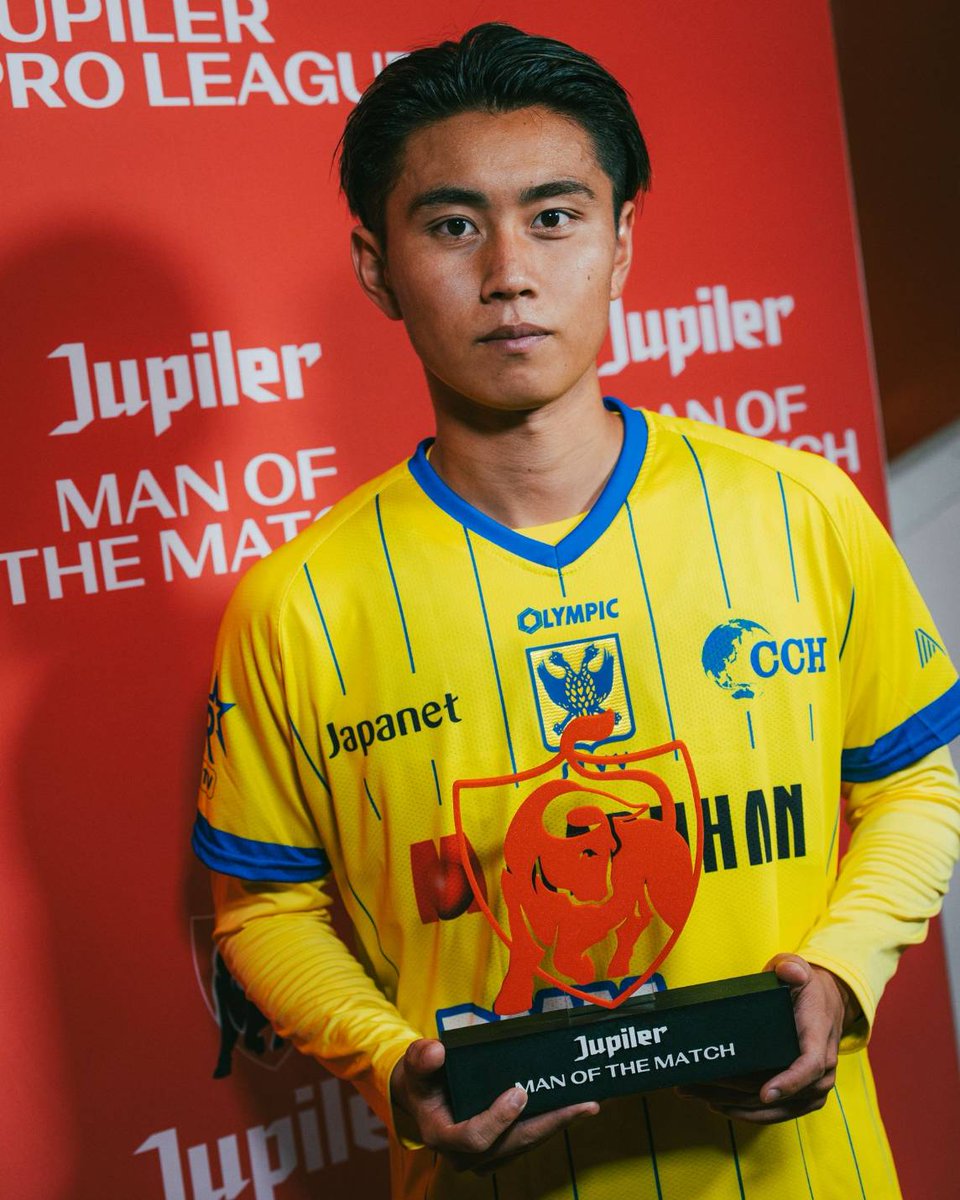 STVV_JP's tweet photo. 🏆MAN OF THE MATCH選出🏆

ジュピラー・プロ・リーグ初スタメンで
初ゴールを決めた荒木遼太郎選手が
この試合のMAN OF THE MATCHに
選出されました👏🎉 https://t.co/eTe9cT1p4i