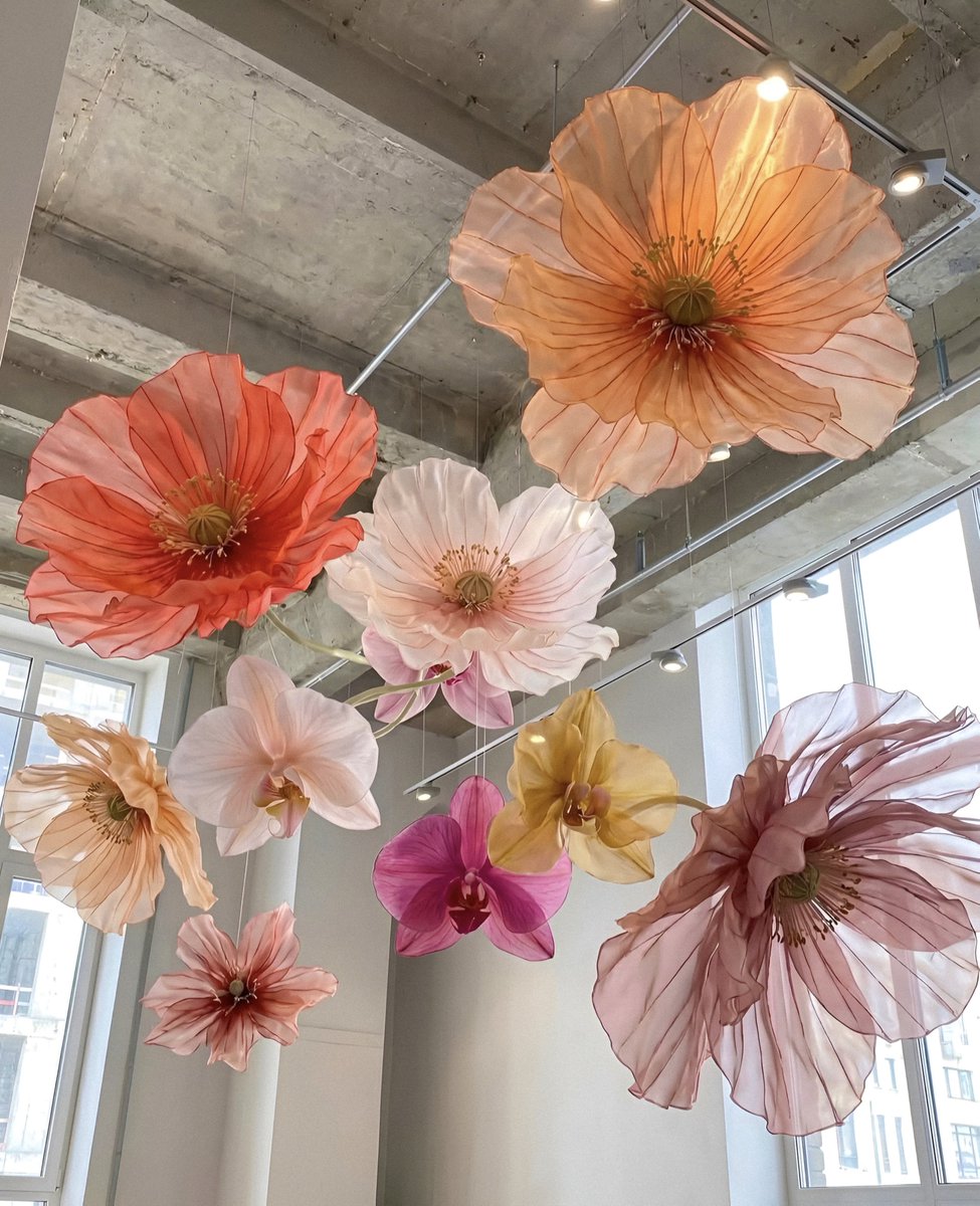 gardenofcolours's tweet photo. flower shaped lights 🌸 https://t.co/30yJpx9v40