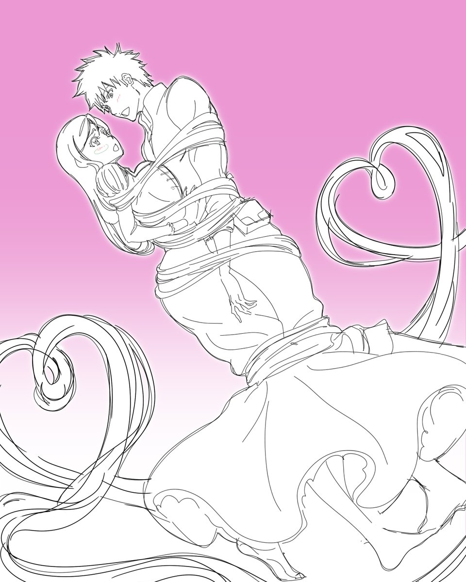 IchihimeDoodles's tweet photo. WIP 「 ✦  𝑻𝒂𝒏𝒈𝒍𝒆𝒅 ✦ 」

#Bleach #IchiHime https://t.co/FvLqlI7i8V