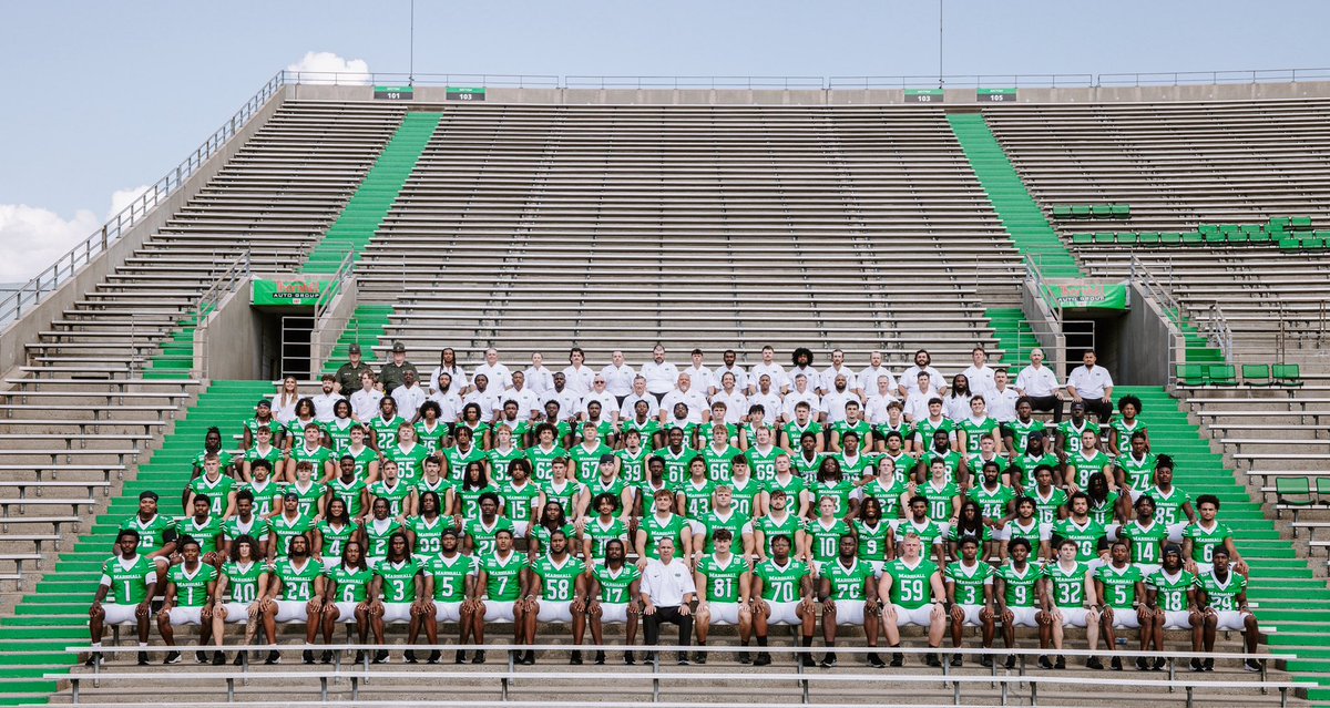 HerdFB's tweet photo. Your 2026 Thundering Herd 🦬 https://t.co/2zQQGWtqaG