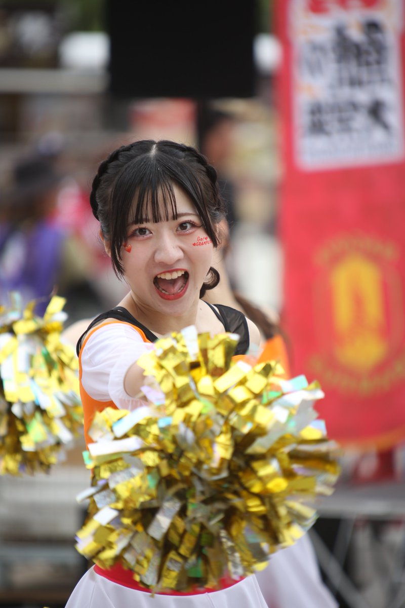 0809_unyo's tweet photo. #チアグラ　#チアグランパス　#トヨスタ　#グランパス　#シャチの大祭典　#ウエルカムパフォーマンス　#nanaka　良い写真撮れたので載せます。 https://t.co/GRSMCZ3b5R