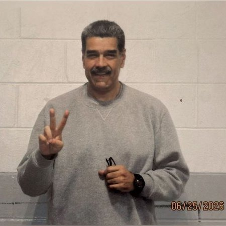 pusholder's tweet photo. Venezuela Başkanı Nicolás Maduro’nun cezaevinden yeni fotoğrafları yayımlandı. https://t.co/haXM5Owf0o