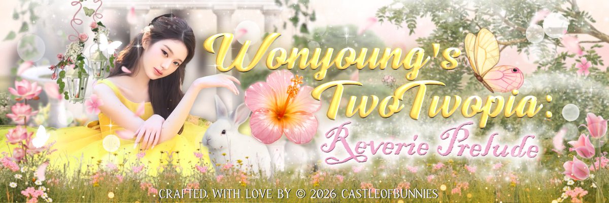 CastleOfBunnies's tweet photo. ㅤ 
 🌺⸝ A garden dressed in blooming flowers quietly calls your name. Place 𝗙𝗮𝗶𝗿𝘆 𝗖𝗵𝗮𝗿𝗺 in this day, where the bunnies gather among soft petals. Let your profile bloom in our little meadow ..♔

🩷 : https://t.co/BQ18T7L6RZ
️ㅤ https://t.co/MpmxTVegcT