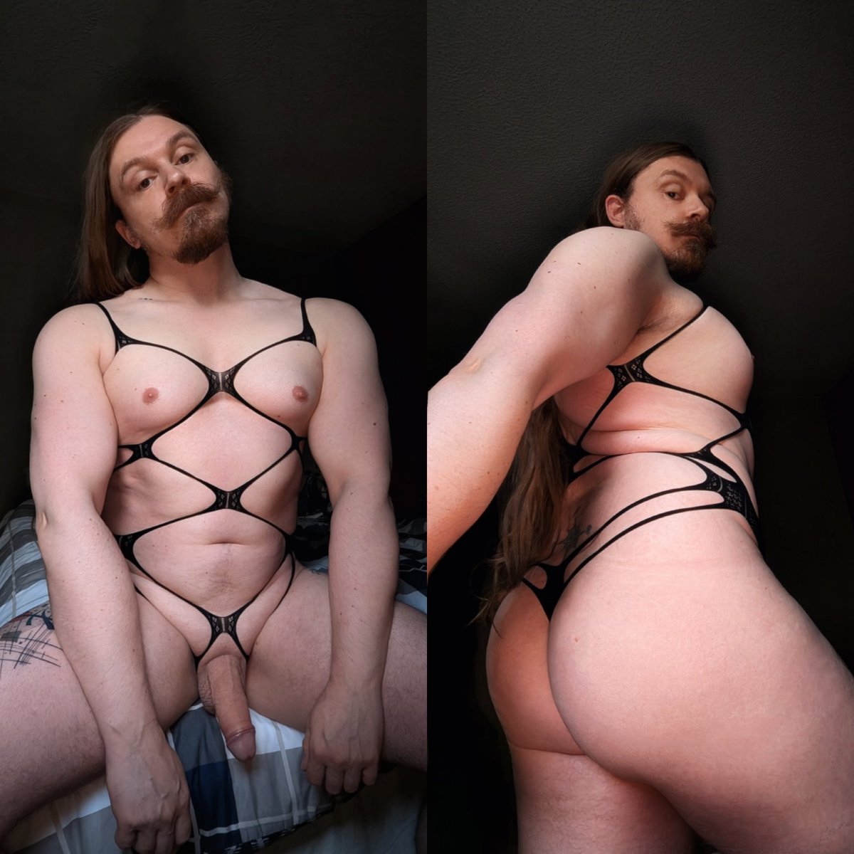 onelittleheaux's tweet photo. Some more silly bits of string originally intended for a pole dance performance, but ended up as another slutty excuse to be a ho for you fellow sluts ππ
More: https://t.co/bealeCU2b5
#bigcock #fatass #bodystocking #meninlingerie #fcf #humpday #pecs #menwithlonghair https://t.co/3m1deUghDo