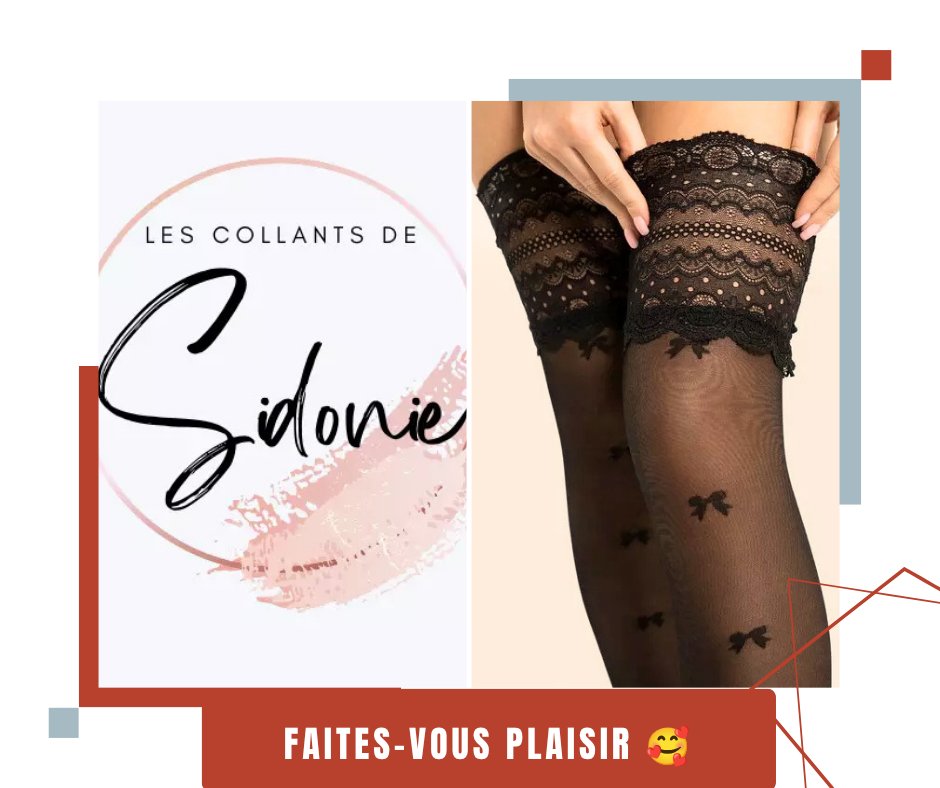 les_sido's tweet photo. Féminins et audacieux, les bas "Coquette" arborent de séduisants nœuds ajoutant une touche glamour 💋
#lescollantsdesidonie #basautofixants #jambesexy #séduction #jarretieres #glamour https://t.co/9324yHmUOM