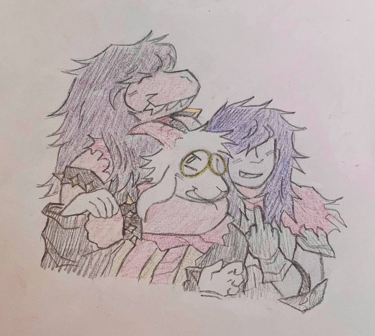 sunf1ssh's tweet photo. moving some of my oldish art here…. #deltarune https://t.co/SUxhHJAq9a