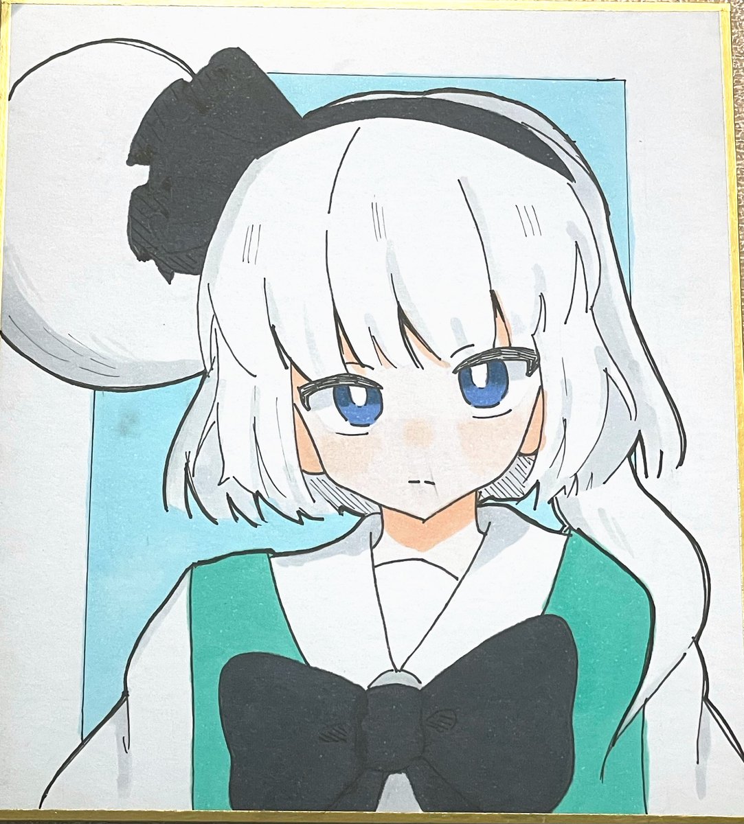 uguisuna3351's tweet photo. ようむちゃん色紙 https://t.co/zLxihMSf1g