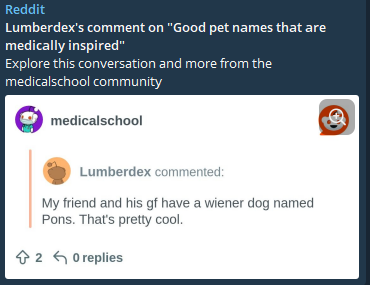 weinerdogRH's tweet photo. 0xd90158d26e0b3c9efc8aa3948763d5ddbe0f2e63

Your friend wiener dog is here and his name is Pons

@vladtenev  @RobinhoodApp https://t.co/JY17O9J7oT