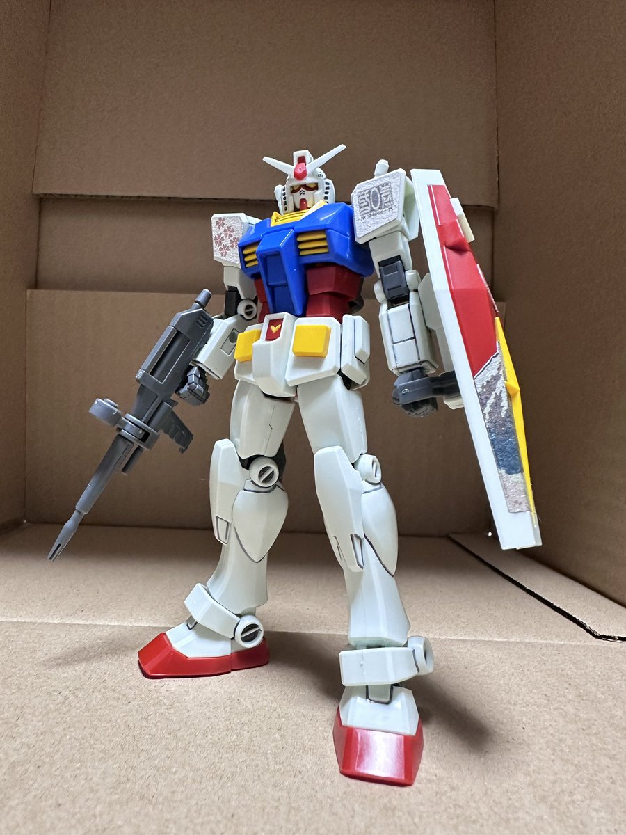 spacesonic13's tweet photo. ガンダム［浮世絵パッケージver.］完成
#ガンプラ https://t.co/eb1GuMYft0