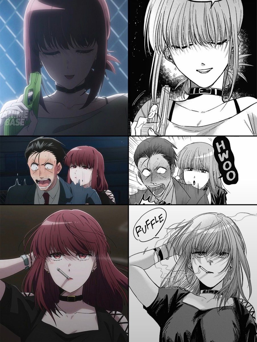 AnimeePost's tweet photo. Anime vs Manga https://t.co/ajW1fMc7IQ