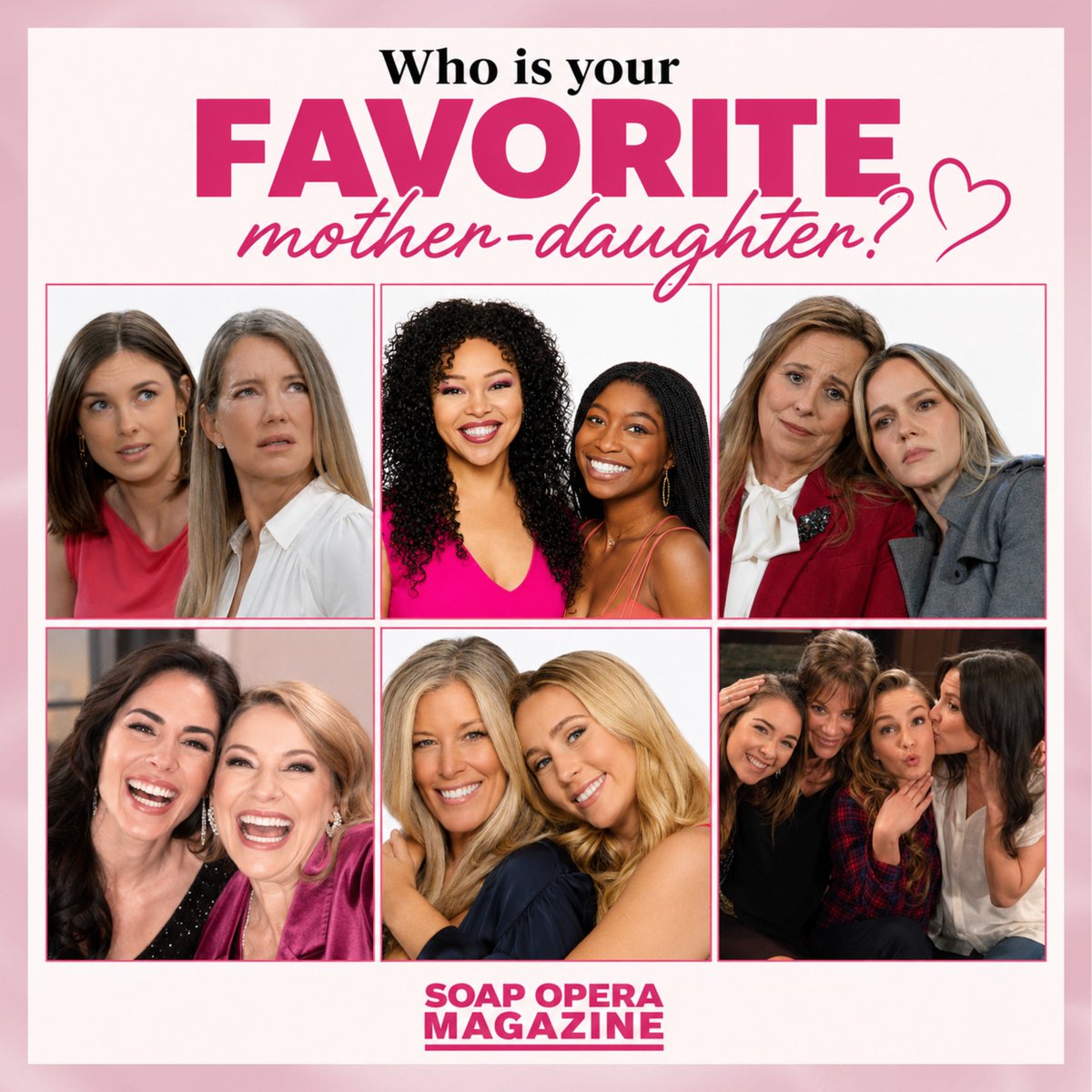 SoapOpera411's tweet photo. Who is your FAVORITE mother-daughter? #GeneralHospital https://t.co/isH3r07vLf