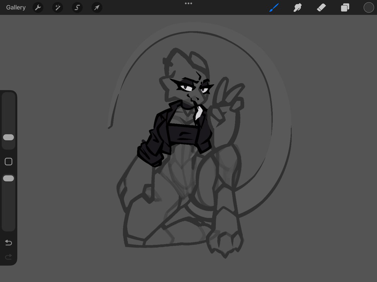 HaxArts's tweet photo. I tried a new sketching method to make things quicker. https://t.co/i8eXW8yDdR