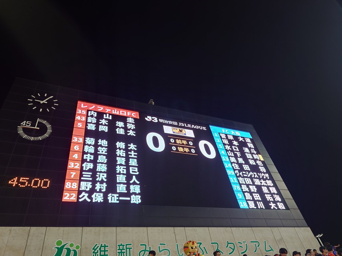 burutaku's tweet photo. みらスタより帰宅
点が取れないねぇ…
鹿児島戦から変わってない
昇格するんでしょ
できるよもっとやろうよ
#renofa #レノファ #山口大阪 #ヤマグチスタ大旗部 https://t.co/U4euGlji72