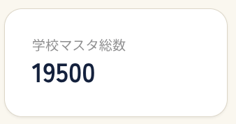 astro_root_dev's tweet photo. なんと1万9500校...！（大学含む） https://t.co/RH6pWGhRKs
