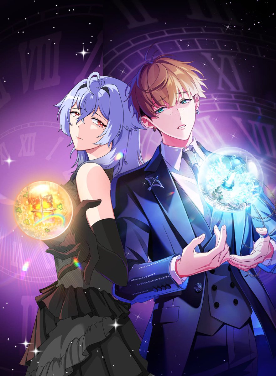 Tszarea's tweet photo. #KaiTsumi card edit + gala outfits! https://t.co/WpUqYsyMbc