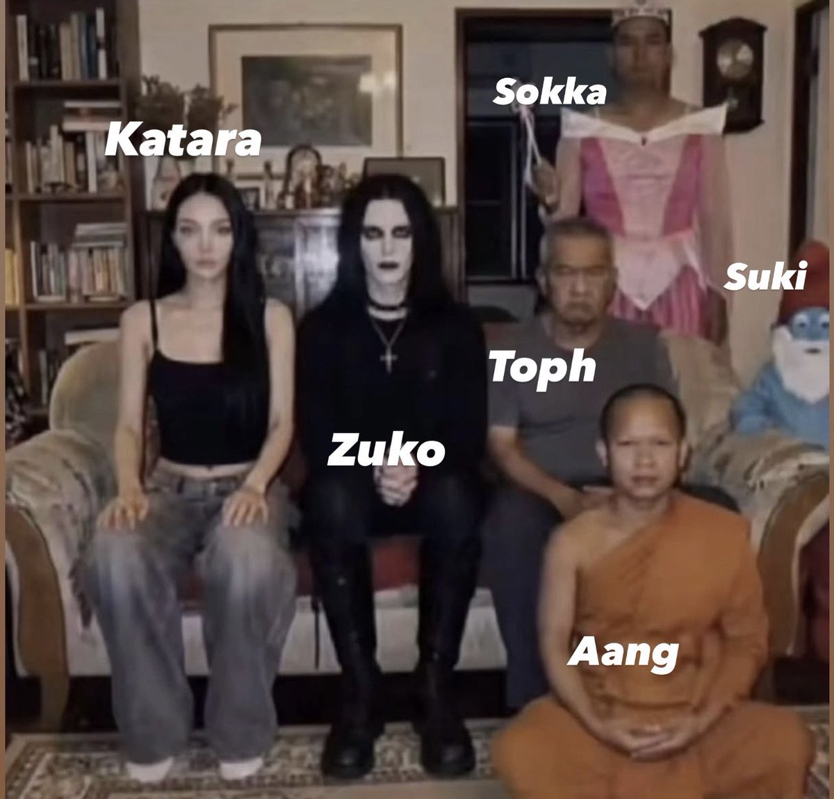 cherrylana_rose's tweet photo. To me, Suki is part of the Gaang, even if she isn’t a permanent member. She’s still part of the group in my eyes. 😭 https://t.co/SALAF9Kjyw