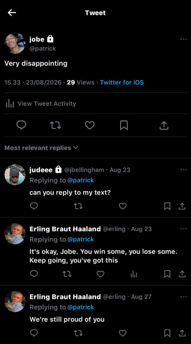 aublurn's tweet photo. #jobelise | after that match, jobe had a dream about his rival, michael. https://t.co/r51d3wflBa