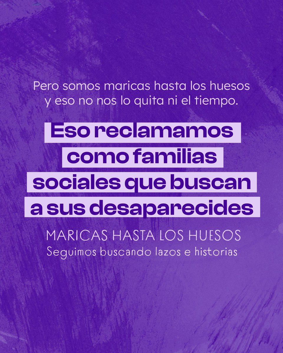Caribeafirmativ's tweet photo. 💜En la historia de nuestro país la desaparición forzada contra personas LGBTIQ+ ha sido una forma de perseguirlas. Hoy conmemoramos el de las personas dadas por desaparecidas, como una forma de honrar su memoria y los vínculos que construyeron con sus familias y amistades. https://t.co/RdN7bO8Td4