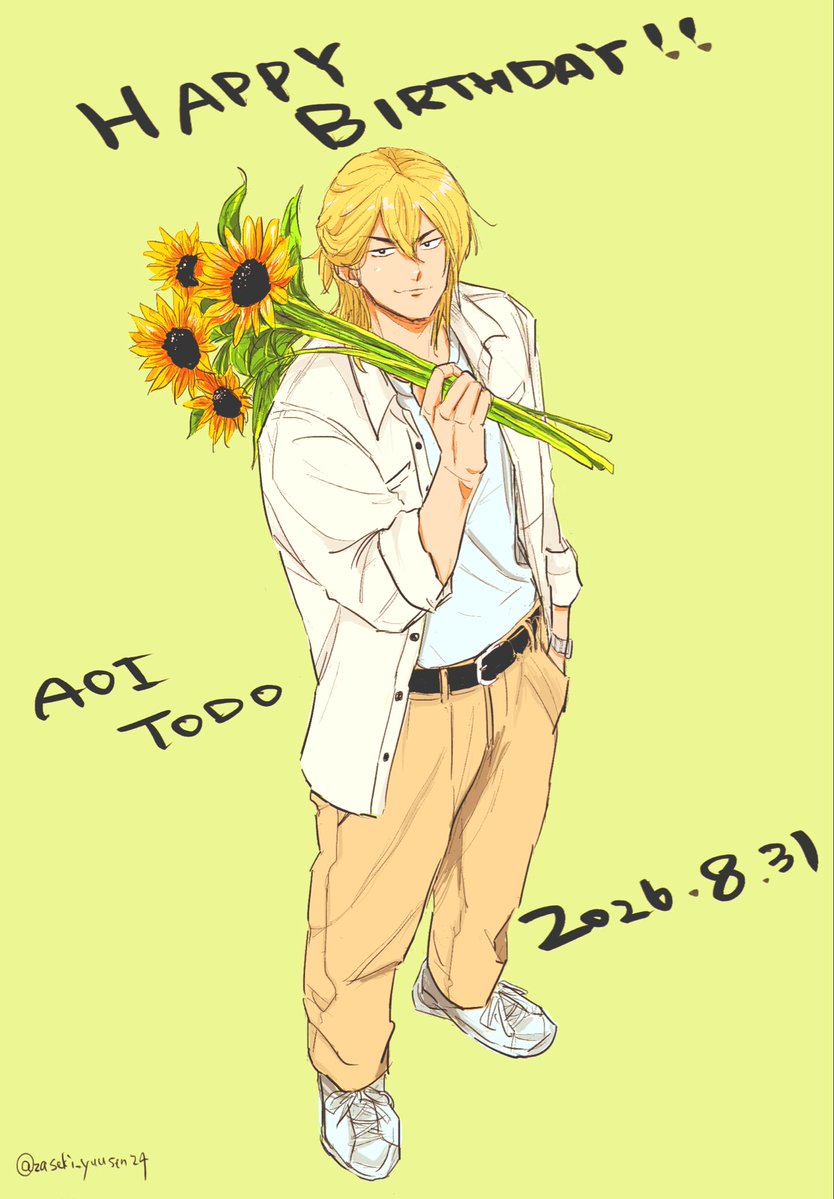 zaseki_yuusen24's tweet photo. #藤堂葵誕生祭2026
お誕生日おめでとう〜〜！！！🩵🩵 https://t.co/01IlrTKFmQ
